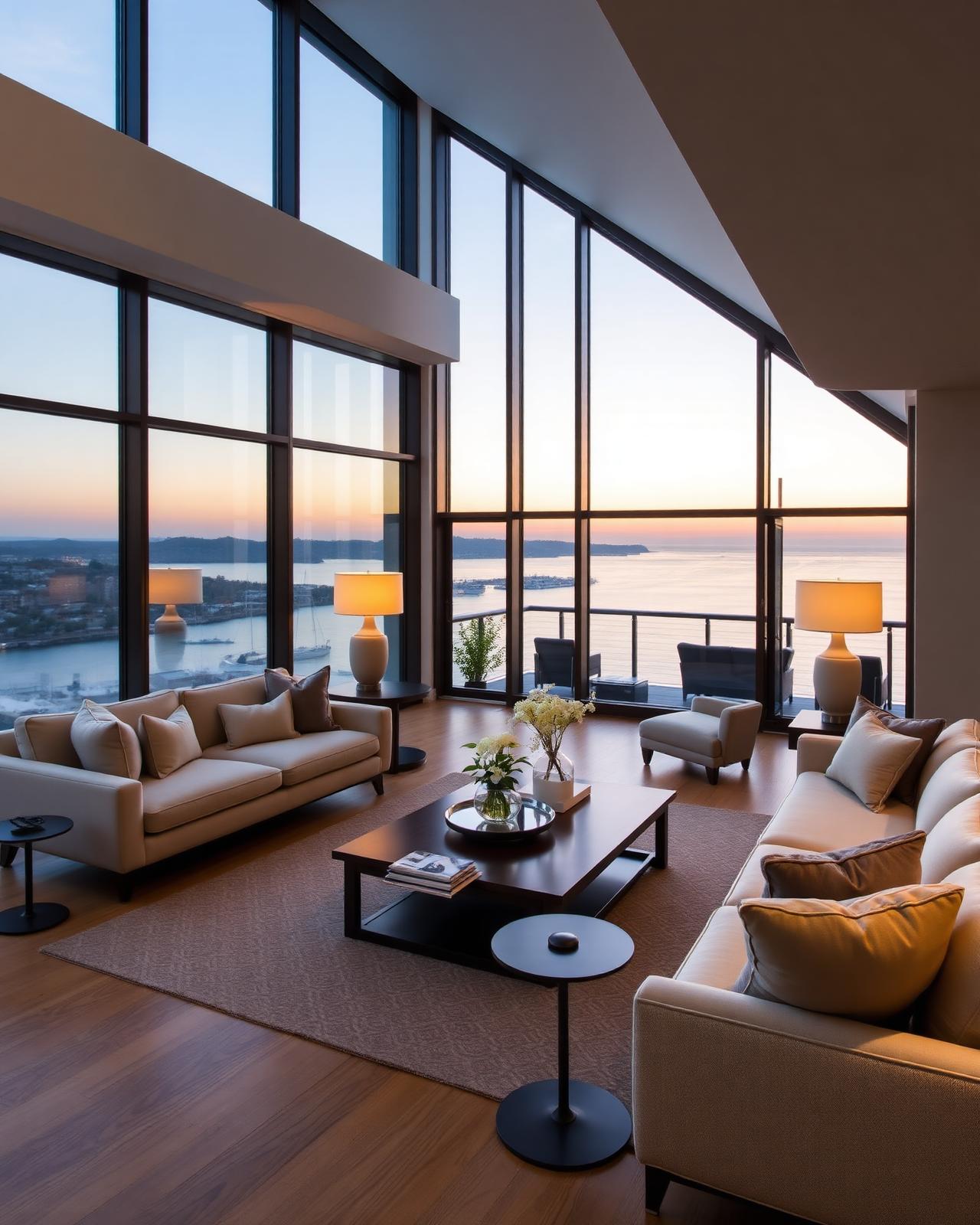 Waterfront Penthouse in Stamford, CT